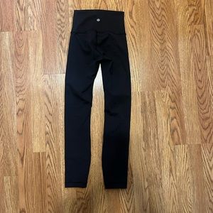 Lululemon Wunder Under Train High Rise Tight leggings black